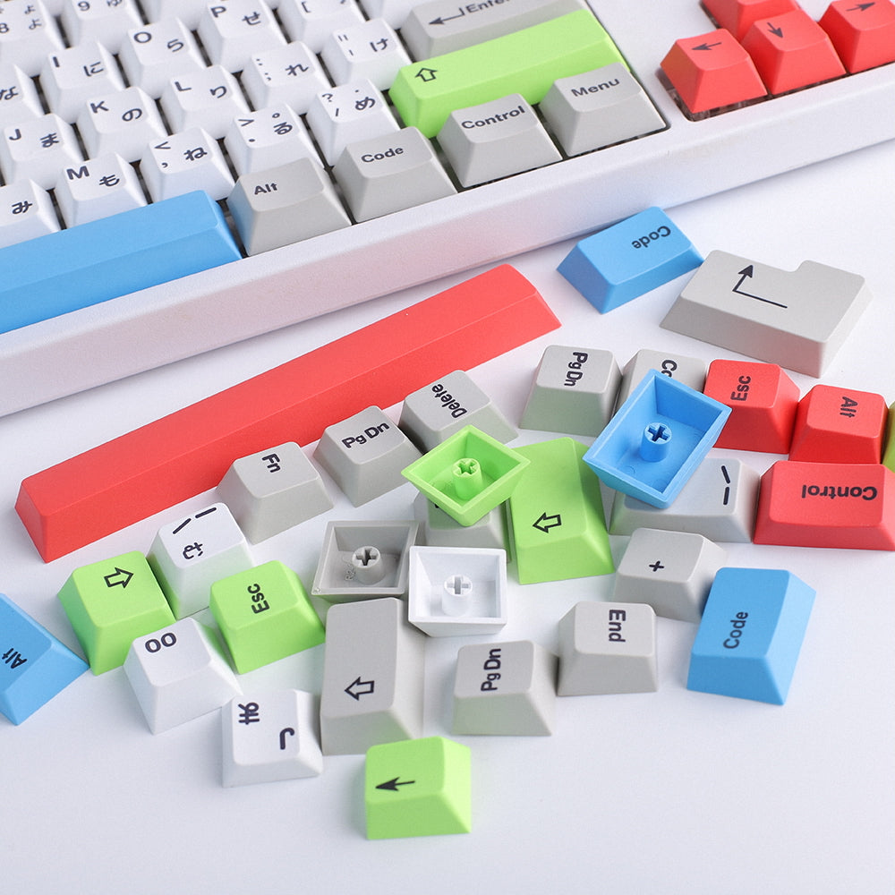 Color Blocks Theme Keycap Set