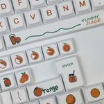 Load image into Gallery viewer, Yummy Juice Theme Keycap Set XDA Profile
