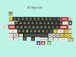 SA Profile ABS Doubleshot Keycap Set Video Game Style