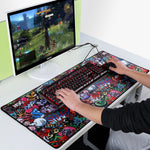 Load image into Gallery viewer, Painted Gaming Mouse Pad
