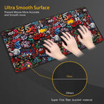 Load image into Gallery viewer, Painted Gaming Mouse Pad
